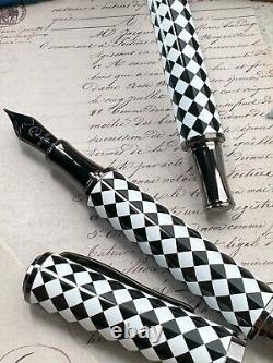 Monterverde Regatta Harlequin Limited Edition Fountain Pen #56/188 Made With Ink