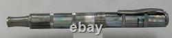 Monteverde Regatta Black Mother-Of-Pearl & Gunmetal LE Fountain Pen Stub Nib