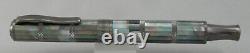 Monteverde Regatta Black Mother-Of-Pearl & Gunmetal LE Fountain Pen Stub Nib