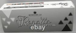 Monteverde Regatta Black Mother-Of-Pearl & Gunmetal LE Fountain Pen Stub Nib