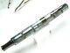 Monteverde Regatta Black Mother Of Pearl Fountain Pen In Gunmetal Medium Point