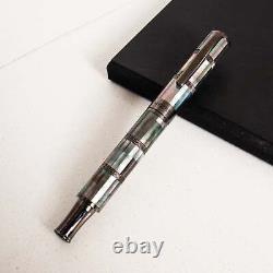 Monteverde Regatta Black Mother of Pearl Gunmetal Fountain Pen