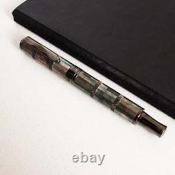 Monteverde Regatta Black Mother of Pearl Gunmetal Fountain Pen