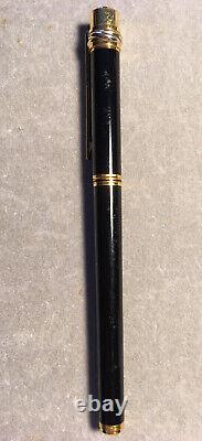Must de Cartier Trinity Fountain Pen Black 18K