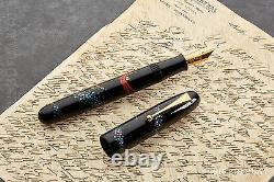 NAMIKI EMPEROR N°50 DRAGONFLY FOUNTAIN PEN 18K M Yasanuri Sakumoto