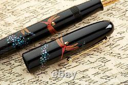 NAMIKI EMPEROR N°50 DRAGONFLY FOUNTAIN PEN 18K M Yasanuri Sakumoto