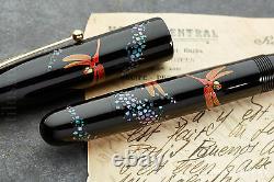 NAMIKI EMPEROR N°50 DRAGONFLY FOUNTAIN PEN 18K M Yasanuri Sakumoto