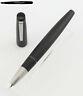 New Lamy 2000 Piston Fountain Pen In Matte Black Makrolon Model 01 With 14k Nib