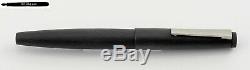 NEW LAMY 2000 Piston Fountain Pen in Matte Black Makrolon model 01 with 14K nib