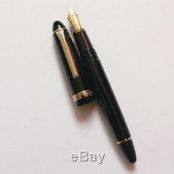 NEW SAILOR 1911 21K Gold Fountain Pen Black JAPAN