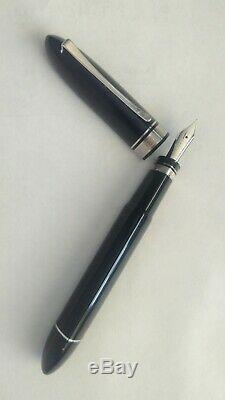 NOS Omas 360 Black Fountain Pen Piston Filler Full Size