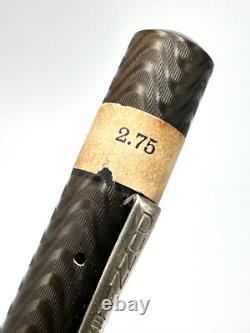 NOS c1924 DUNN PEN CO MAJORITY BCHR BLACK HARD RUBBER FOUNTAIN PEN PARTS/REPAIR