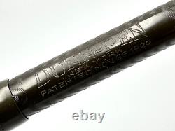 NOS c1924 DUNN PEN CO MAJORITY BCHR BLACK HARD RUBBER FOUNTAIN PEN PARTS/REPAIR