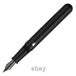 Nahvalur Nautilus Fountain Pen in Cephalopod Black Extra Broad Point NEW