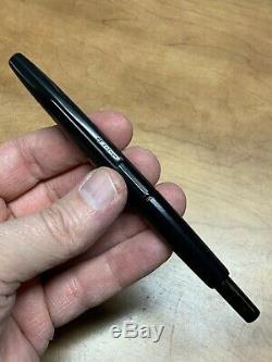 Namiki Stealth Vanishing Point Black Faceted Fountain