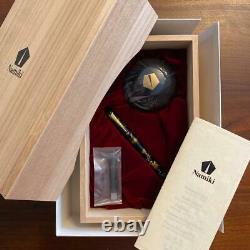 Namiki Yukari Maki-e Fountain Pen Apricot Tree and Warbler