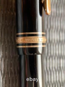 Near Mint Montblanc Fountain Pen Meisterstuck No. 146 14c 585 Black used japan