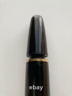 Near Mint Montblanc Fountain Pen Meisterstuck No. 146 14c 585 Black used japan