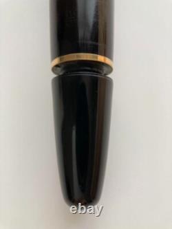 Near Mint Montblanc Fountain Pen Meisterstuck No. 146 14c 585 Black used japan
