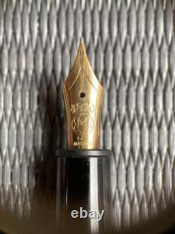 Near Mint Montblanc Fountain Pen Meisterstuck No. 146 14c 585 Black used japan