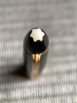 Near Mint Montblanc Fountain Pen Meisterstuck No. 146 14c 585 Black used japan