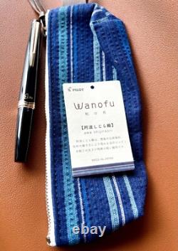 Near Mint PILOT Fountain Pen Elite Black Fine-Nib 14k-585 H676 Vintage Japan