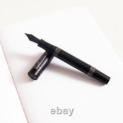 Nettuno 1911 Black Sands Ruthenium Fountain Pen