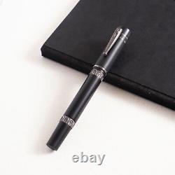 Nettuno 1911 Black Sands Ruthenium Fountain Pen