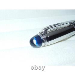 New Montblanc Starwalker Doue Black Resin Cartridge Fountain Pen 14K M 118871