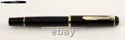 New Pelikan Piston Fountain Pen M200 / M 200 in Black nib sizes EF, F, M or B