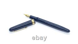 Nice Omas Extra Fountain Pen, Black, Firm, 18k Medium Nib, Made In Italy