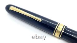 Nice Omas Extra Fountain Pen, Black, Firm, 18k Medium Nib, Made In Italy