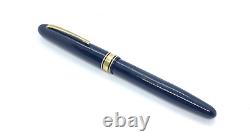 Nice Omas Extra Fountain Pen, Black, Firm, 18k Medium Nib, Made In Italy