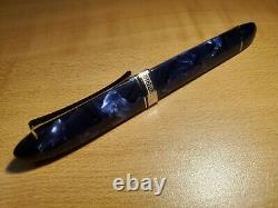 OMAS 360 Prototype Blue Royale Celluloid Fountain pen 18kt nib