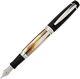 Opus 88 Fountain Pen Black Mop Shell Dual-use Fine Point F Op98031502-f