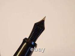 Ohasido JSU Fountain Pen Lacquered Black Nib EF 14K