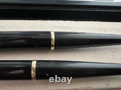 Omas Extra Pen Fountain Pen Penholder+Sphere Black Scrivono Italian Vintage