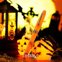 Omas Ogiva Fountain Pen in Arancione with Black Trim