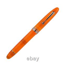 Omas Ogiva Fountain Pen in Arancione with Black Trim Made in Italy NEW