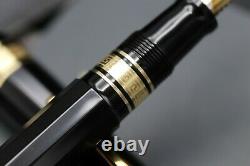 Omas Paragon Black Cotton Resin Fountain Pen