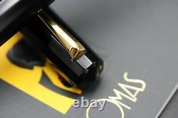 Omas Paragon Black Cotton Resin Fountain Pen