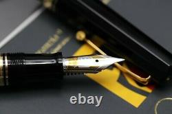 Omas Paragon Black Cotton Resin Fountain Pen