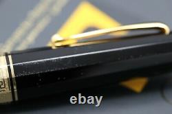 Omas Paragon Black Cotton Resin Fountain Pen