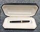 Omas Paragon Fountain Pen Black Cap 18k Gold Calligraphy