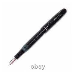 Opus 88 JAZZ Color Fountain Pen in Solid Black Broad Point NEW in Original Box
