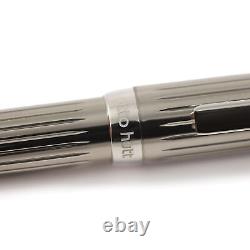 Otto Hutt Design 07 Fountain Pen Transparent Black Pinstripe