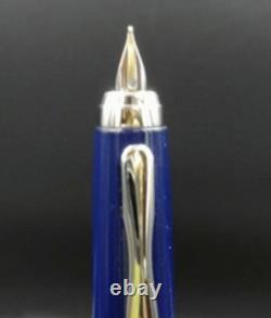 PILOT Fountain Pen Capless Fermo Dark Blue 18K Gold (M) FCF-2MR-DL