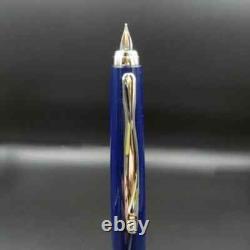 PILOT Fountain Pen Capless Fermo Dark Blue 18K Gold (M) FCF-2MR-DL