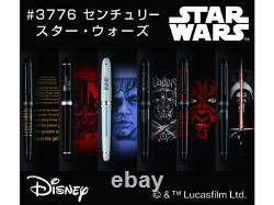 PLATINUM Century 3776 Star Wars Opening Nib Fine Fountain Pen Disney Japan