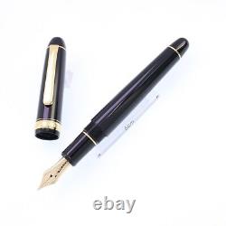 PLATINUM Fountain Pen 3776 Century PNB-10000 Black in Black Nib UEF 14K